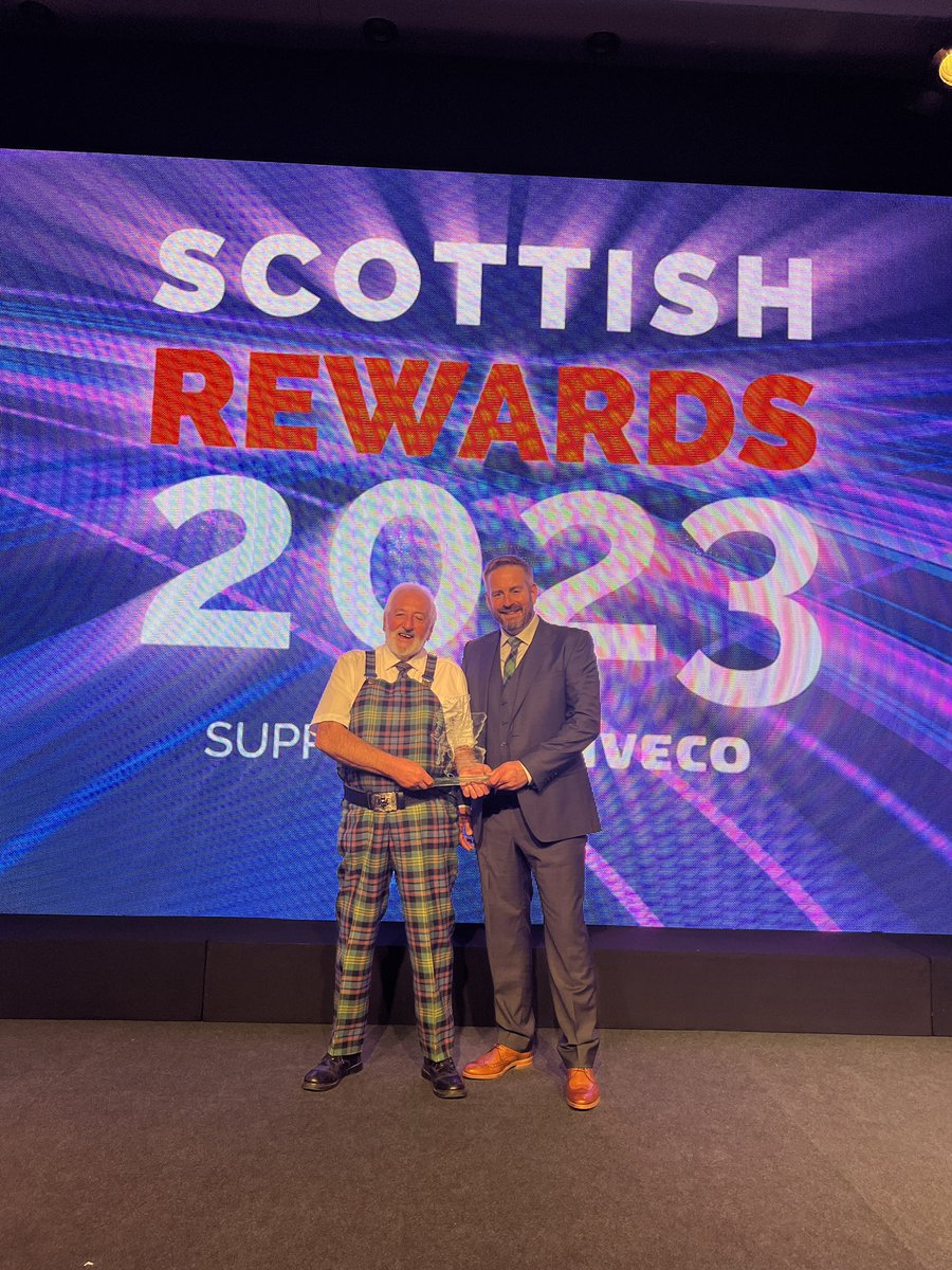 clamshellhire's tweet photo. Delighted to announce…

John Watson received the prestigious @_transportnews News ‘Life Time Achievement Award’ earlier today. Thank you #transportnews #iveco https://t.co/PnzwQpp4FK
