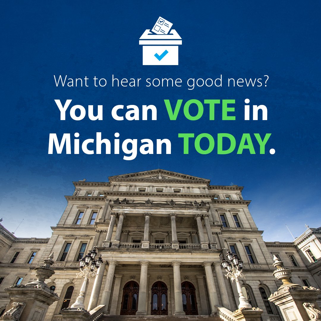 Voting is our duty! You can turn in your Absentee Ballot or cast your Vote at your clerk’s office today.