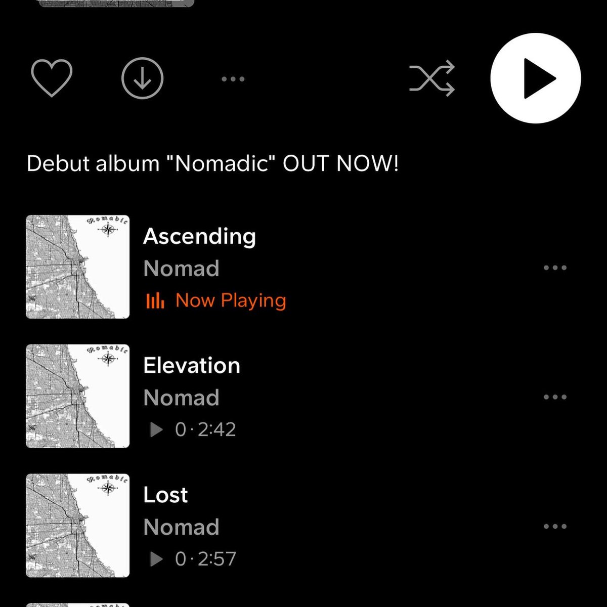 Nomadflips's tweet photo. “Nomadic” OUT NOW! ↙️

https://t.co/9e5AvF5lFV

#Nomadic #nomad #debut #beatalbum #hiphop #rap #instrumentals #samples #jazz #soul #producer #southside #chicago #flstudio #beatmaker https://t.co/m0aGqca37C