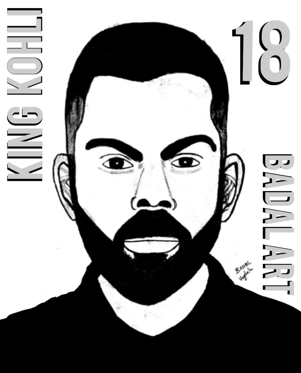 BadalVaghela_'s tweet photo. #HappyBirthdayViratKohli #GOAT #ViratKohli𓃵 https://t.co/wLe9M079JX