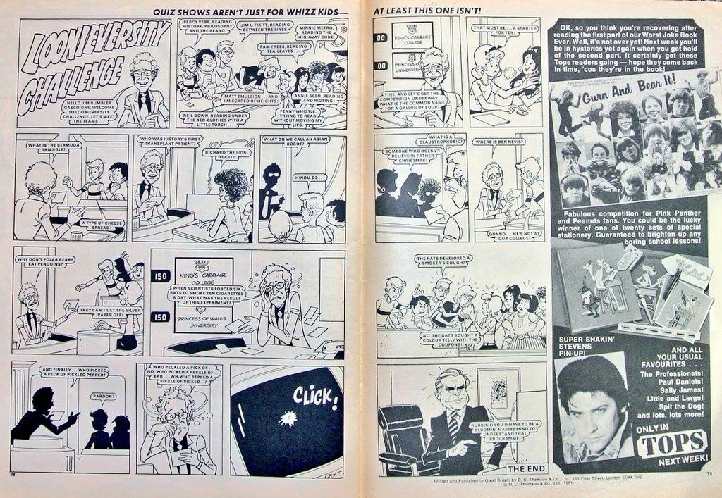 Graeme Wood on Twitter "RT woodg31 From October 1981 TOPS WEEKLY features Adam Ant! Sally