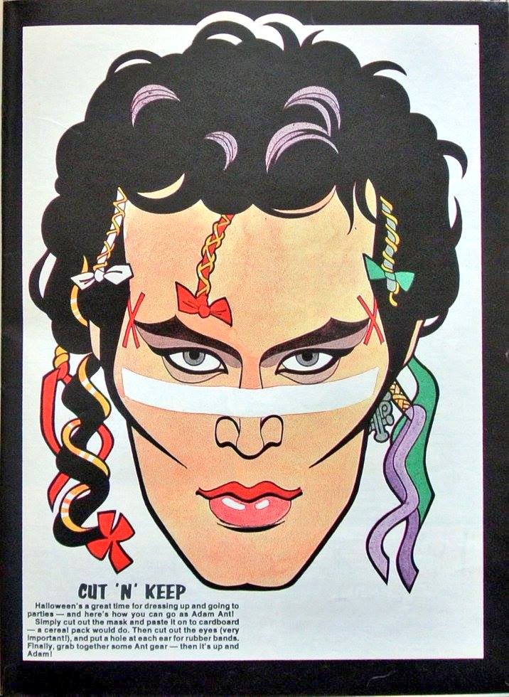 Graeme Wood on Twitter "RT woodg31 From October 1981 TOPS WEEKLY features Adam Ant! Sally