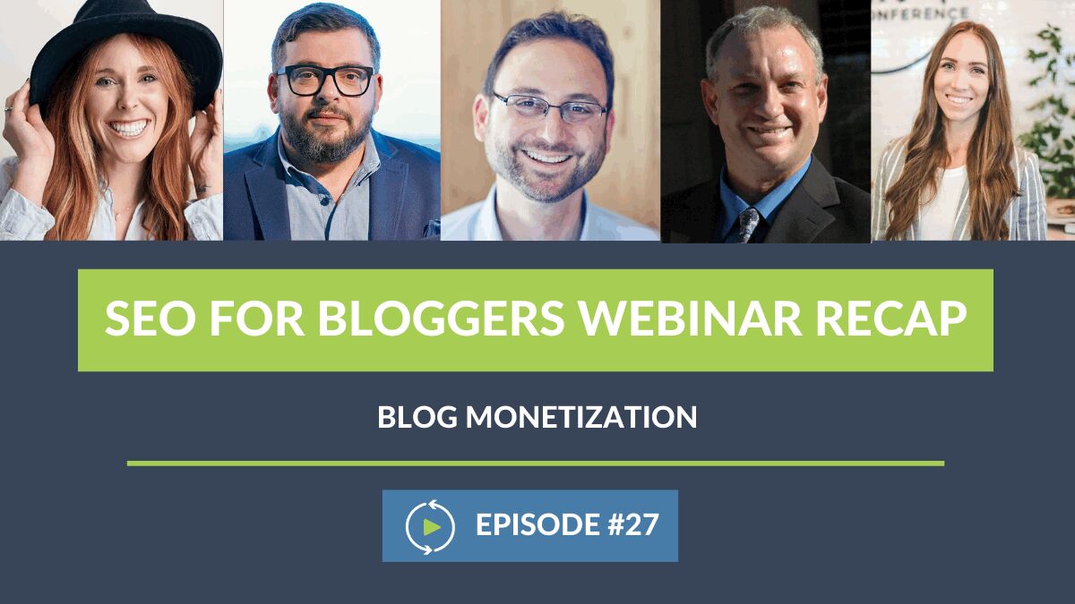 📣 The #SEOForBloggers recap is LIVE and features strategies to make money from your website content. 💸

Grab the resources, transcript, and video replay here ➡️: 
bit.ly/3TzrwE1