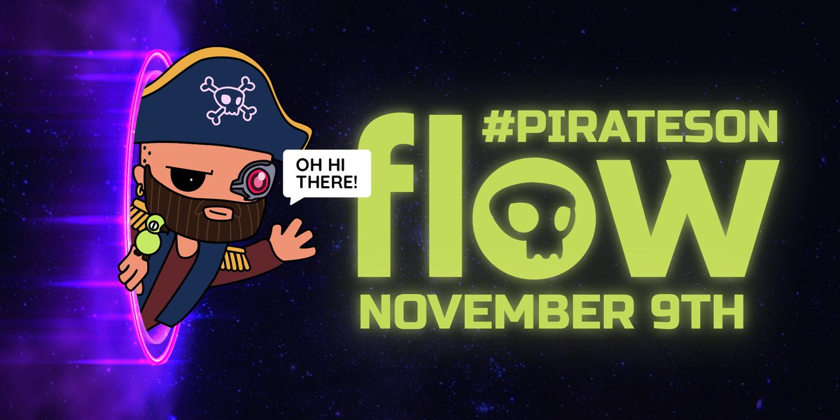 Pirates of the Metaverse 🔛 FLOW tweet media