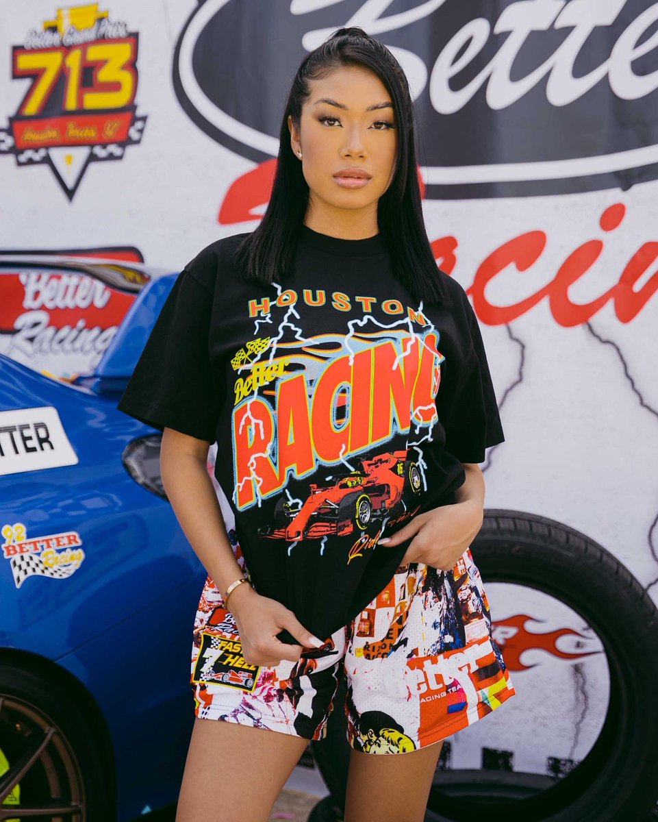 TheGBTBrand's tweet photo. Fast as hell 🏎🏁
The Better Racing Collection drops tomorrow at 10am cst 😁 https://t.co/teBdAbZAox