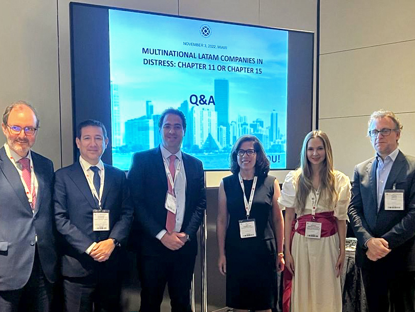 Nuestro socio Tomás Araya fue el moderador del panel “Multinational Latin American Companies in Distress: opportunities and pitfalls"”, en la Conferencia Anual de la <a href="/ibaevents/">IBA Events</a> en Miami.