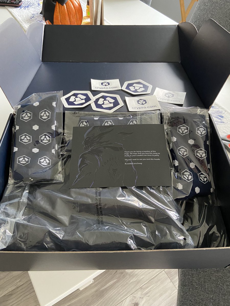 It’s here!!!! #LoadedLionsSwag #cro #crofam #cryptocomnft