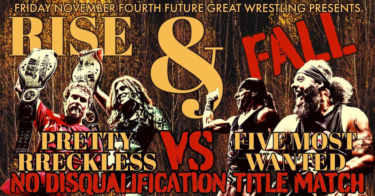 ShawnaReed93's tweet photo. Tonight, it’s not about family. That was thrown out the door.
Tonight is about finishing this for good!
#shawna9belts #doatm #FGW #MsFGW #Wrestling #TagChamps #NoDQ #5MW #PrettyRReckless #JacobRose https://t.co/LyKznKPEuF