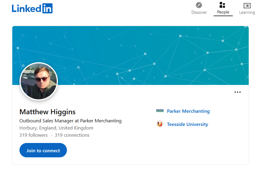 Hello <a href="/matthiggins1919/">Matt Higgins</a>! Going to be having a bit of a nightmare weekend waiting for HR on Monday morning, I think. <a href="/Parker_Direct/">Parker Merchanting</a> - Same profile picture from his Instagram. What makes you think you can say such hate speech? instagram.com/matthiggins191…