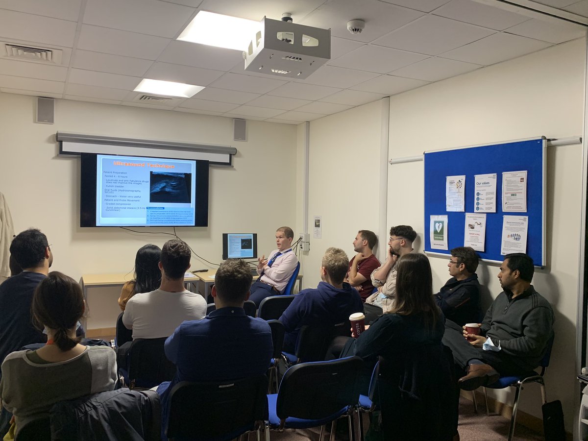 WaiyanKNT's tweet photo. So proud to host Point-of-care ultrasound workshops as a lead organizer in our Portsmouth University Hospitals NHS for our Wessex trainees.  Special thanks to our trainers , organizer team, models and GE healthcare for their hardwork for the Wessex region ! https://t.co/FiumBzWjGK