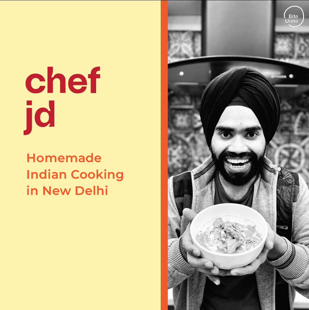 biteunite's tweet photo. “I grew up in a big, Punjabi family that was always eating or planning the next meal. Every holiday meant hours around the table. Cooking and eating with my family was how I learned to show love, connect with people, and share happiness!

Check out Chef JD’s profile and onlin https://t.co/smtAqUSPcR