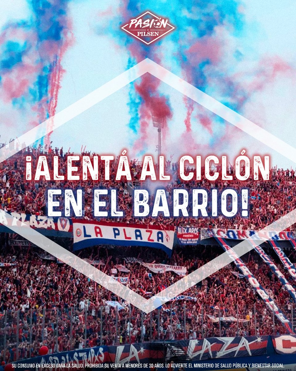 ¡CON PILSEN A LA OLLA! 🔵🔴

Regalamos entradas para alentar a <a href="/CCP1912oficial/">Club Cerro Porteño</a> este lunes en la Olla Azulgrana ⚽️🏟️🏆

Para participar:

🔁 Dale RT a este tuit
💬 Respondé con el #PilsenCerro
🕒 Anunciamos ganadores el lunes al mediodía