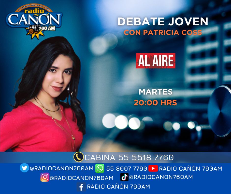 #LaEstaciónDelValleDeMéxico 📻📰🎶

La política desde el punto de vista de los jóvenes 🙋‍♀️🙋@Pattriciacoss 🎙️📻 te espera todos los martes a las 20:00 hrs. en <a href="/debate_jovenmx/">Debate Joven México</a> por #La760AM