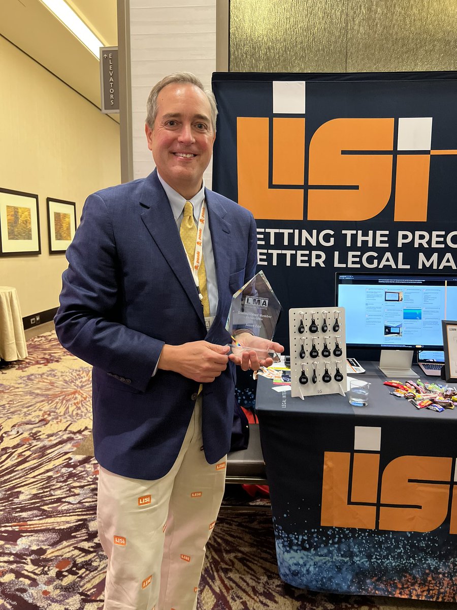 Congratulations to our Founder and CEO, Jason Lisi, for being honored with a Distinguished Member Award at this year’s <a href="/LMANortheast/">LMA Northeast Region</a> Conference.

#LISIatLMA