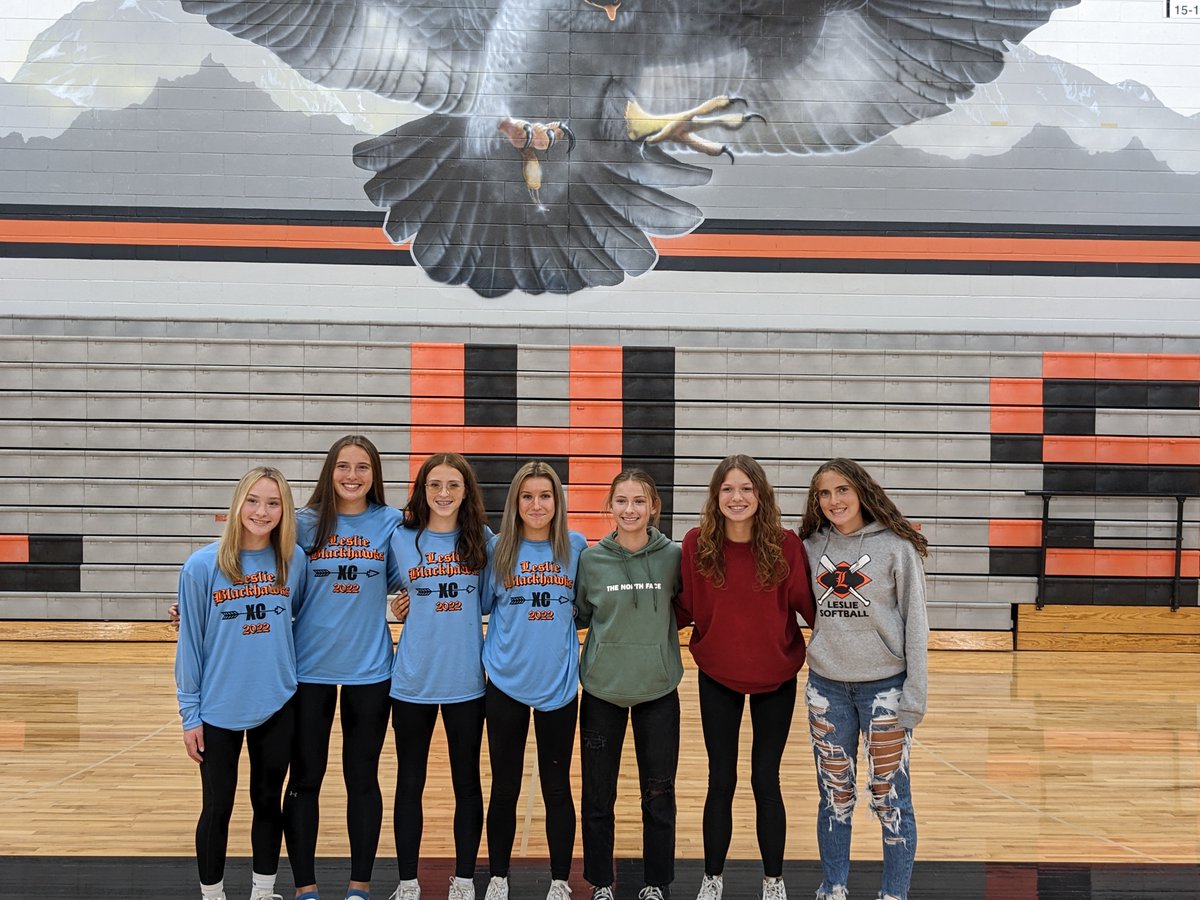 AthleticsLeslie's tweet photo. Good luck to both the Boys and Girls Cross Country Teams as they run in the MHSAA State Finals tomorrow.  
 
Go Hawks! https://t.co/NIDwH9n4tf