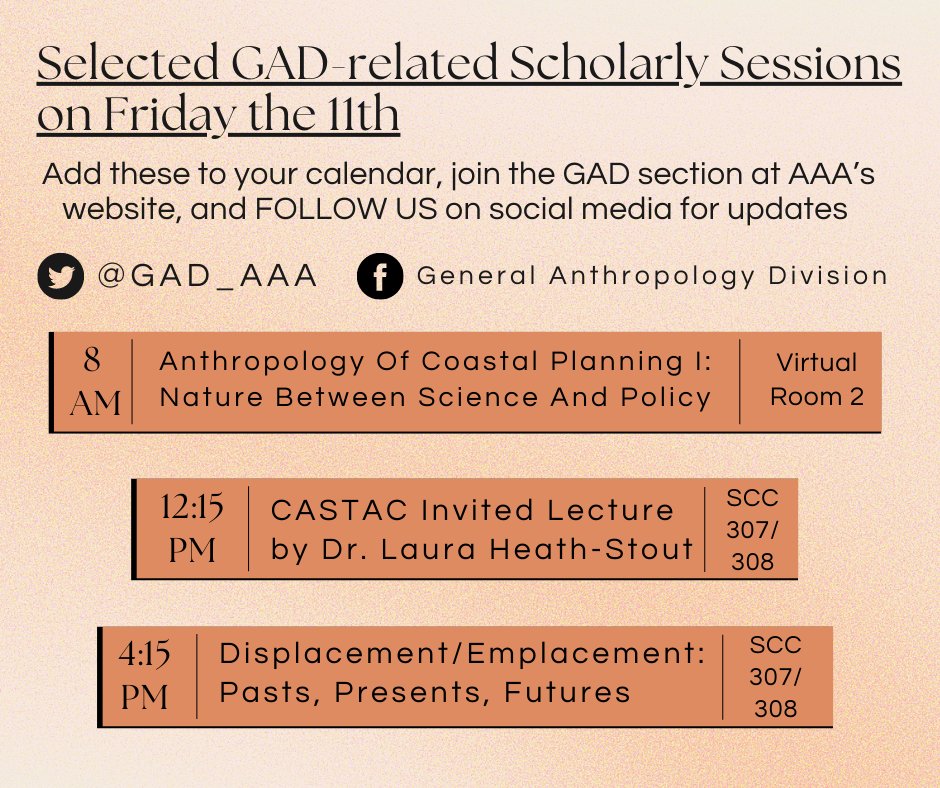 General Anthropology Division tweet media