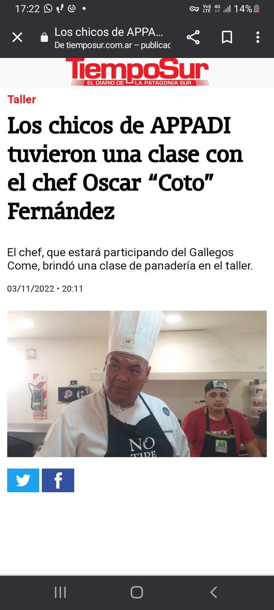 La voluntad de Dios te llevará donde su gracia te pueda Cuidar
#gallegoscome inclusión es lograr que un joven autista realice a la perfección una Receta ,"sentir que puede"( que nadie lo discrimine) por tener una discapacidad.