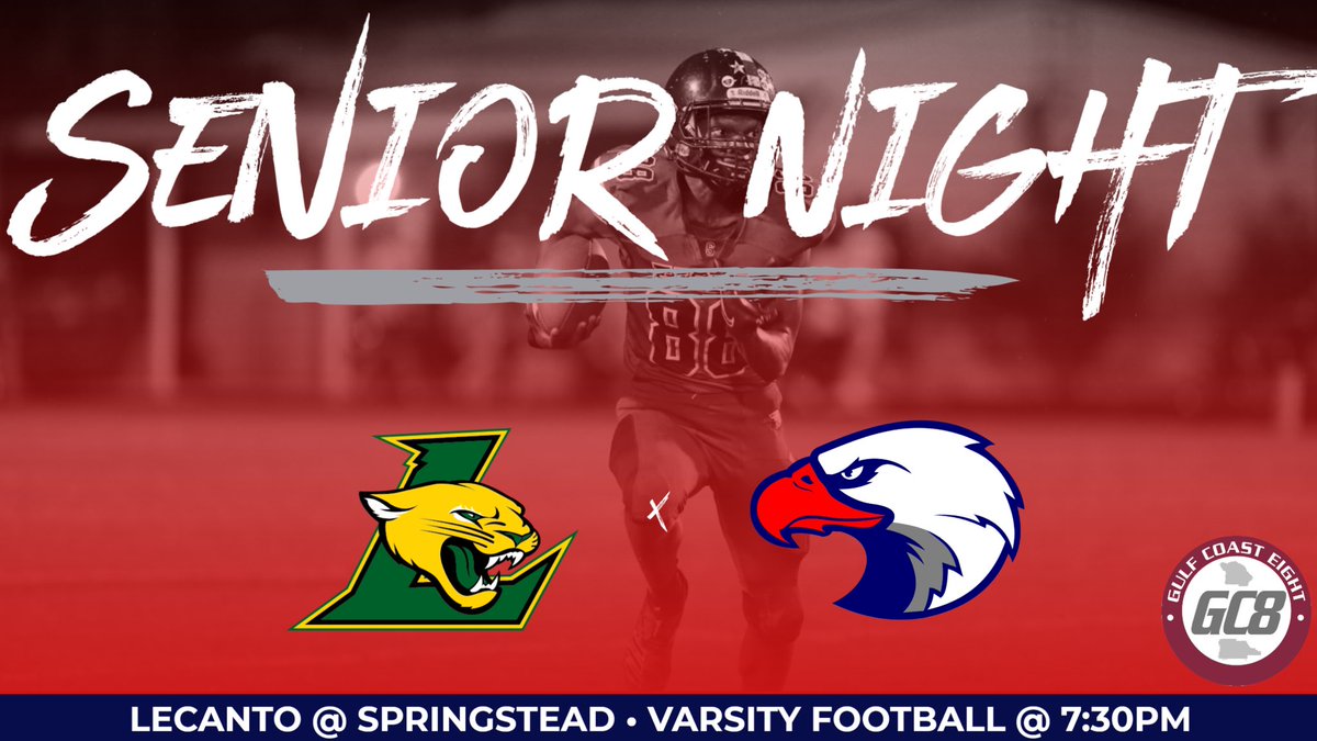 Senior Night
Neon Night

Last Guaranteed Home Game

SHS student tailgate starts @ 6pm

Kickoff @ 7:30

Be There To #ProtectTheNest