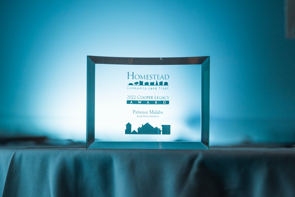 HDC_SeaKC's tweet photo. Thank you, @homesteadclt, for honoring HDC with an award alongside our Black Home Initiative partners @CommonsCivic! The Cooper Legacy Award recognizes social justice and community engagement in new homeownership opportunities for low-income households. https://t.co/lNGGmLyN1N