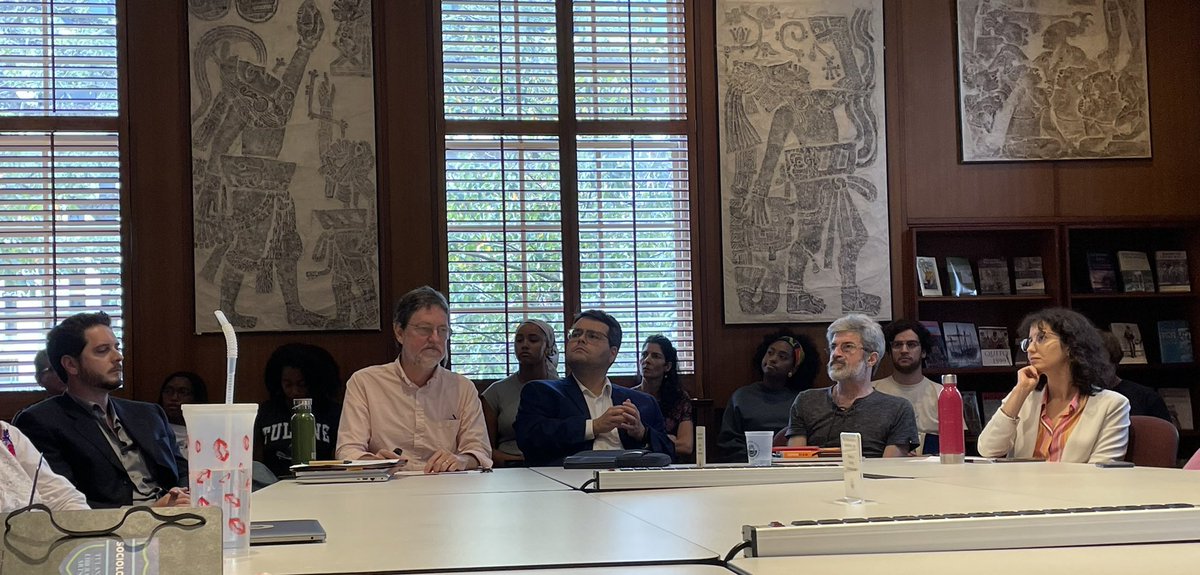 Ludovico Feoli (@lffeolil) on Twitter photo Pondering the results of Brazil’s presidential election <a href="/CIPR_Tulane/">CIPR Tulane</a> <a href="/TUsclas/">Tulane SCLAS</a> with great panel including <a href="/emisimison/">Emilia</a> <a href="/_Igor_Acacio/">Igor Acácio, PhD</a> Mauro Porto, <a href="/iavelar/">Idelber Avelar</a> and ably chaired by Ezra Spira Cohen Pondering the results of Brazil’s presidential election <a href="/CIPR_Tulane/">CIPR Tulane</a> <a href="/TUsclas/">Tulane SCLAS</a> with great panel including <a href="/emisimison/">Emilia</a> <a href="/_Igor_Acacio/">Igor Acácio, PhD</a> Mauro Porto, <a href="/iavelar/">Idelber Avelar</a> and ably chaired by Ezra Spira Cohen
