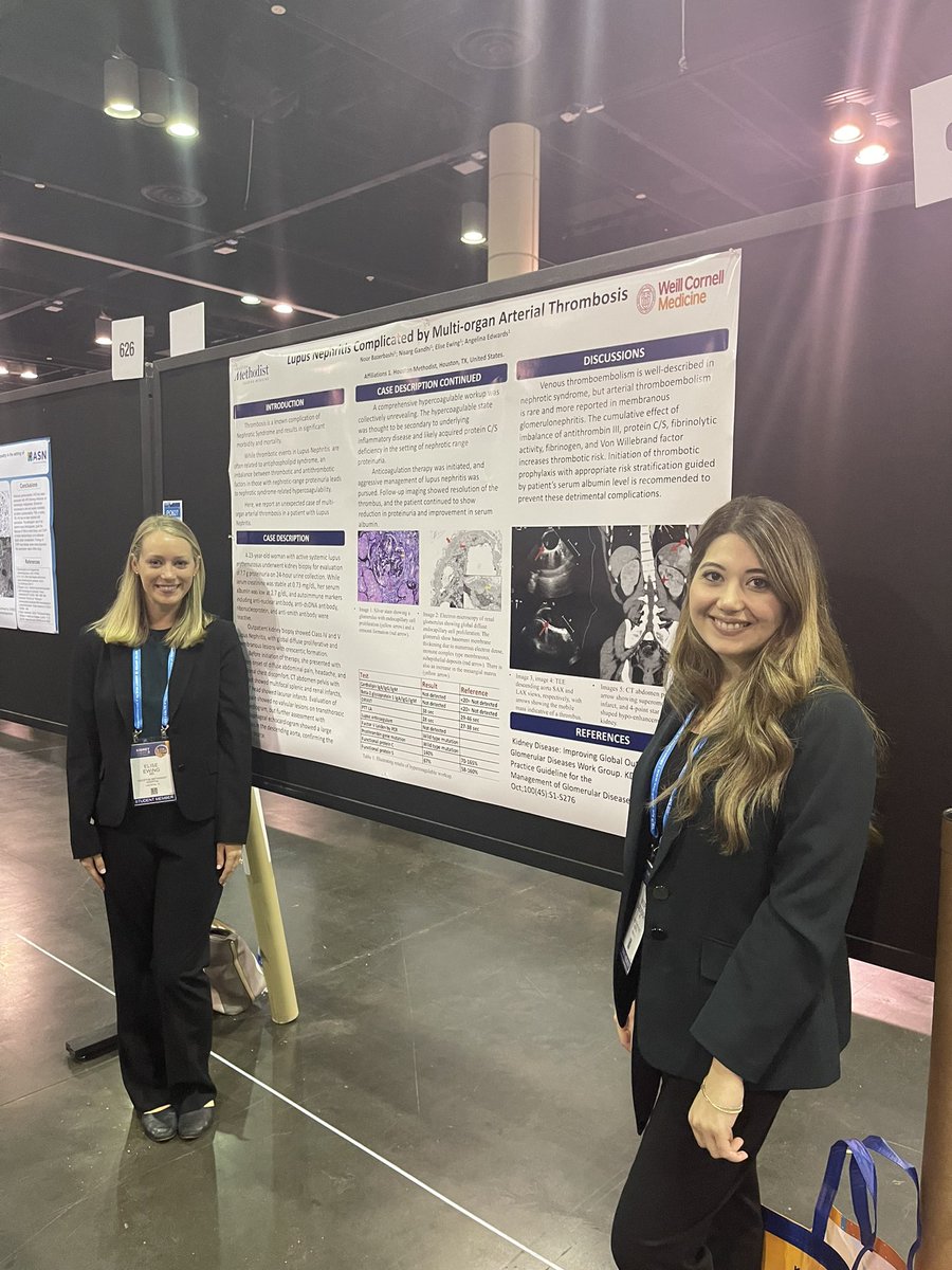 Conference season is here! Noor, Elise, Nisarg, and Shayan representing our program in Orlando for #KIDNEYWEEK2022 🤩 Great job! 👏🏼