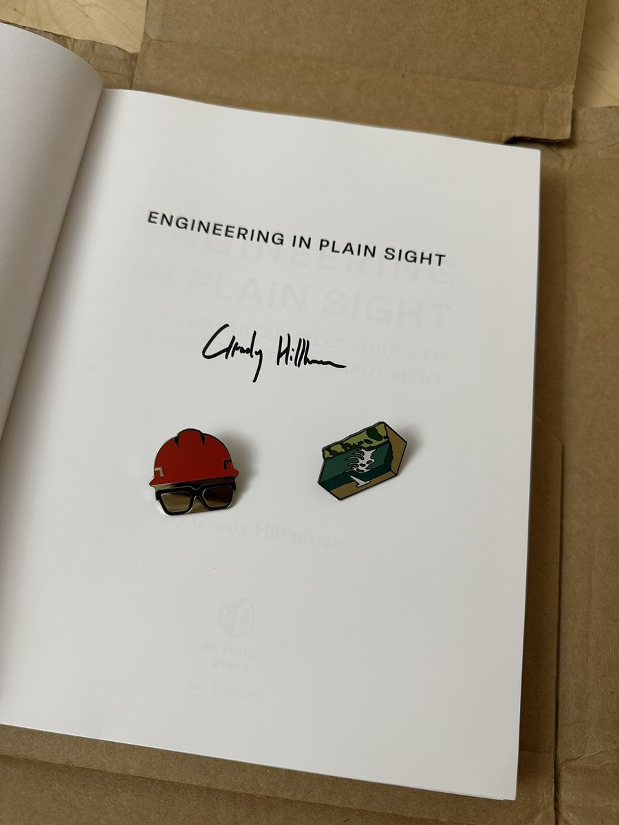 BatchGuru's tweet image. Got the book and it looks great @HillhouseGrady thank you #engineeringinplainsight