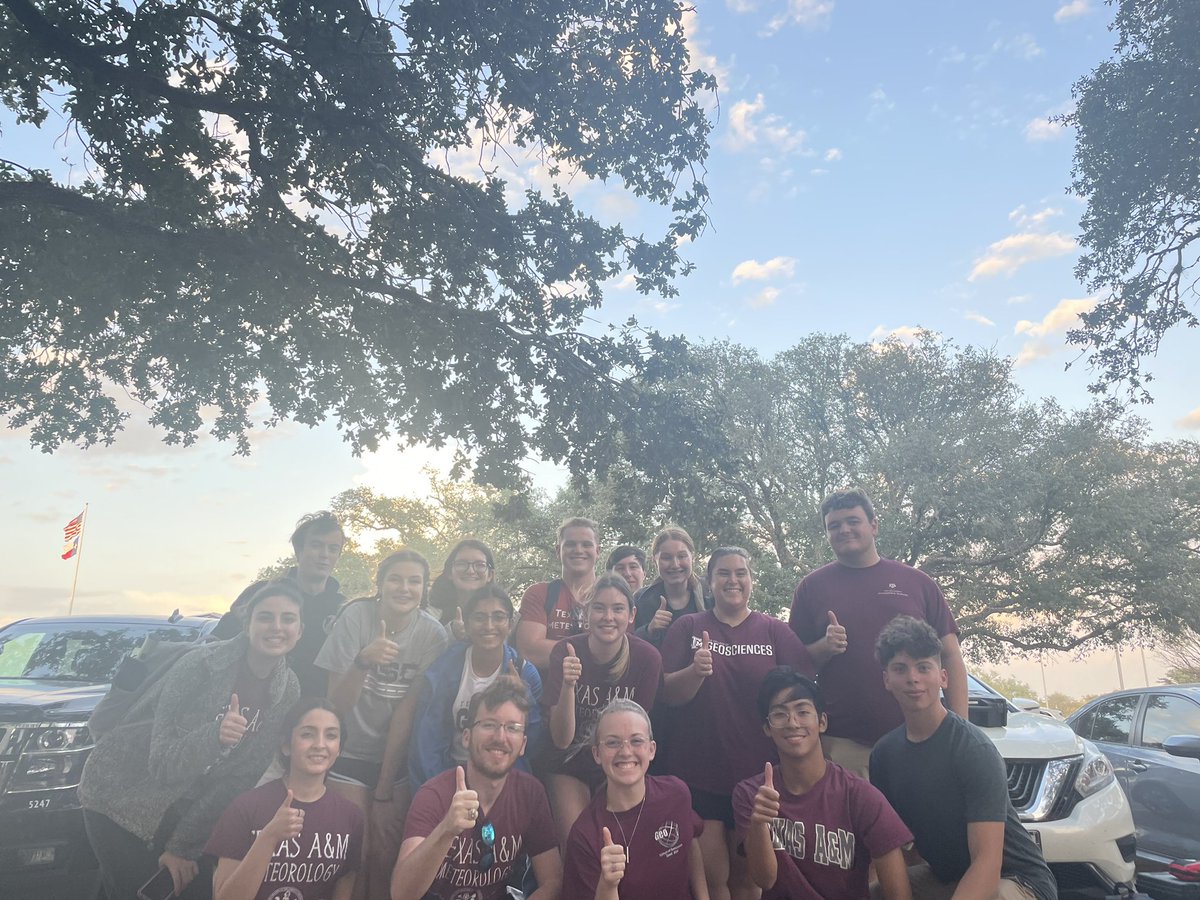 hankd_wx's tweet photo. First @tamu_tasc chase of the school year was today! It was great to show some of our newer students what TASC is all about. Quite a fall setup as well! S/o to my fellow officers Sam (@samgardner_4), Cole (@AtColeHood), and Megan (not on Twitter bc she’s lame) for our work today! https://t.co/Wix18ASexp