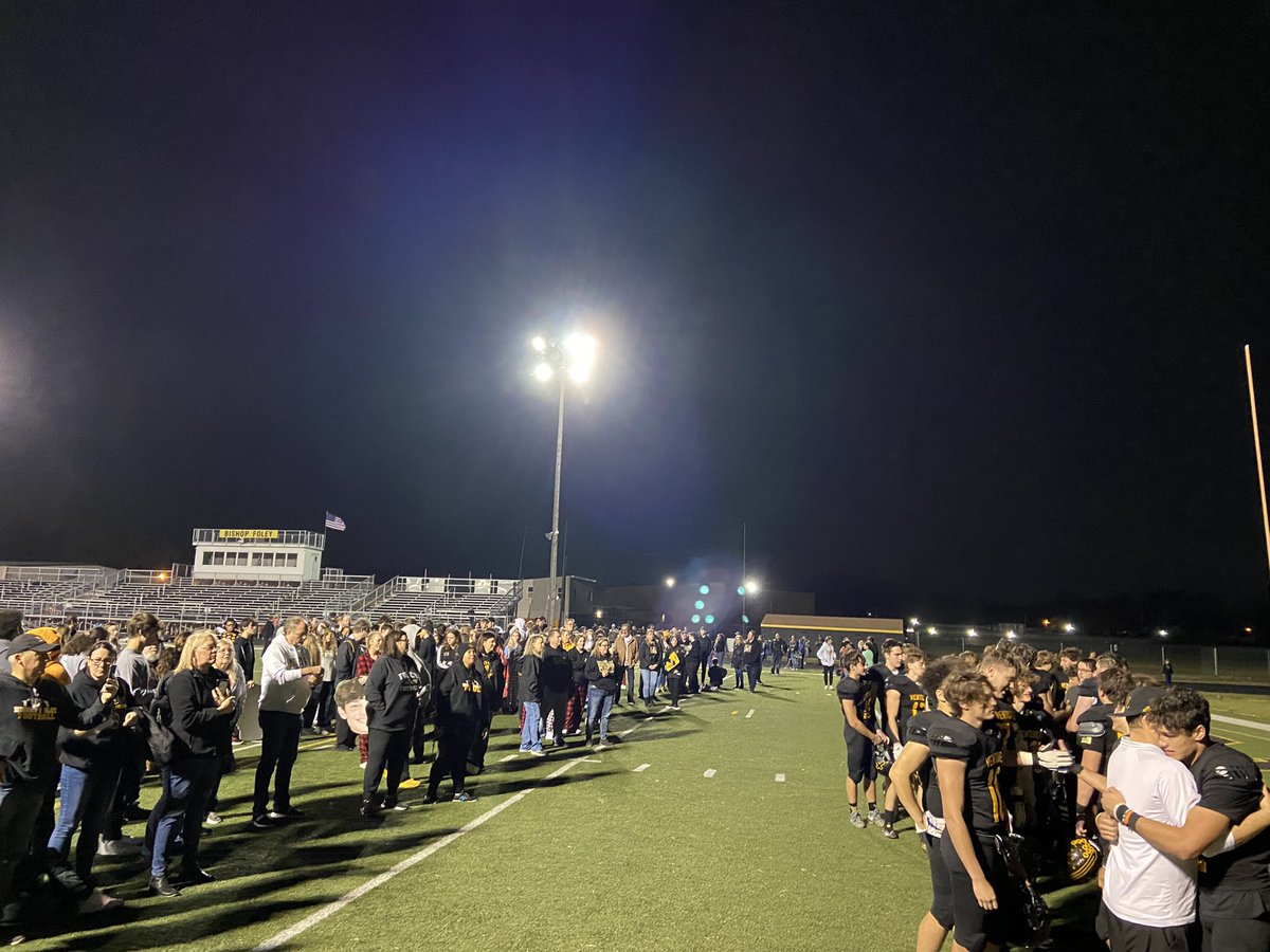The final goodbye. Thank you Seniors.