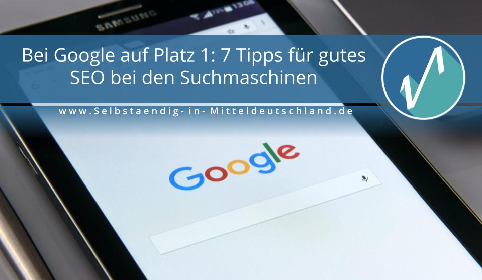 Mitteldeutsch's tweet photo. Bei Google auf Platz 1: 7 Tipps für gutes SEO https://t.co/bkVWAByNWc https://t.co/g2lLfzLfsO