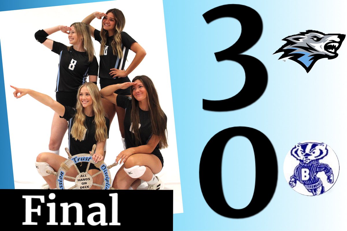 elknorth_vb's tweet image. 🐺🏐Wolves➡️B Title game

🏐Class B Semifinal
🆚Bennington ✅3-0🧹

Elkhorn North heading to the program’s first State Championship match tomorrow night at Devaney!

#allhandsondeck
#gowolves🐺🏐