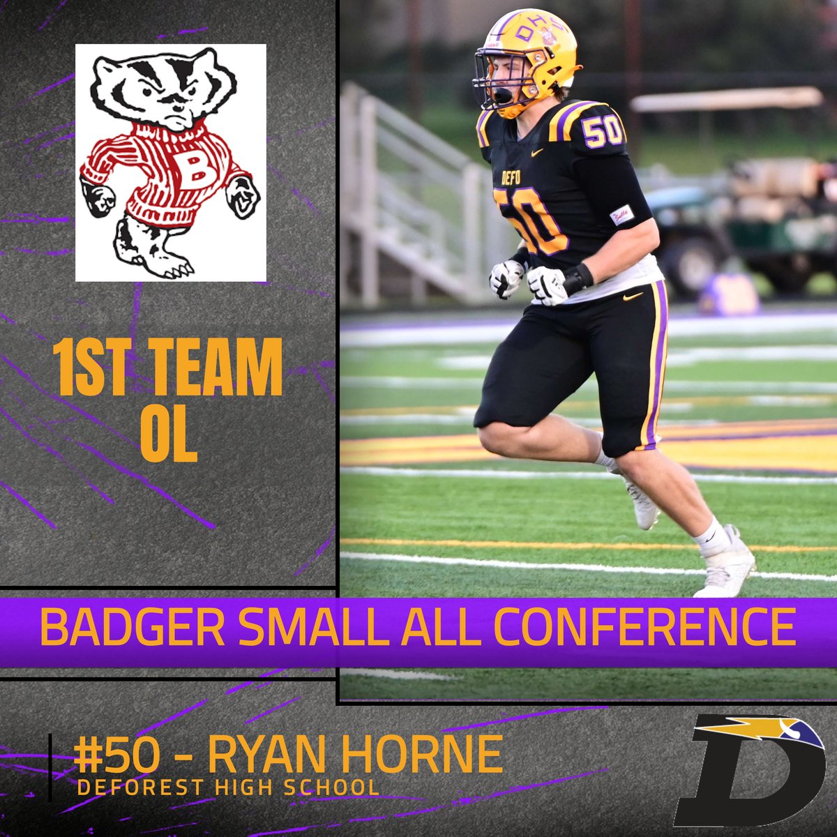 NorskiFootball's tweet photo. Congratulations @RyanHorne50 https://t.co/VV0ORmZii3