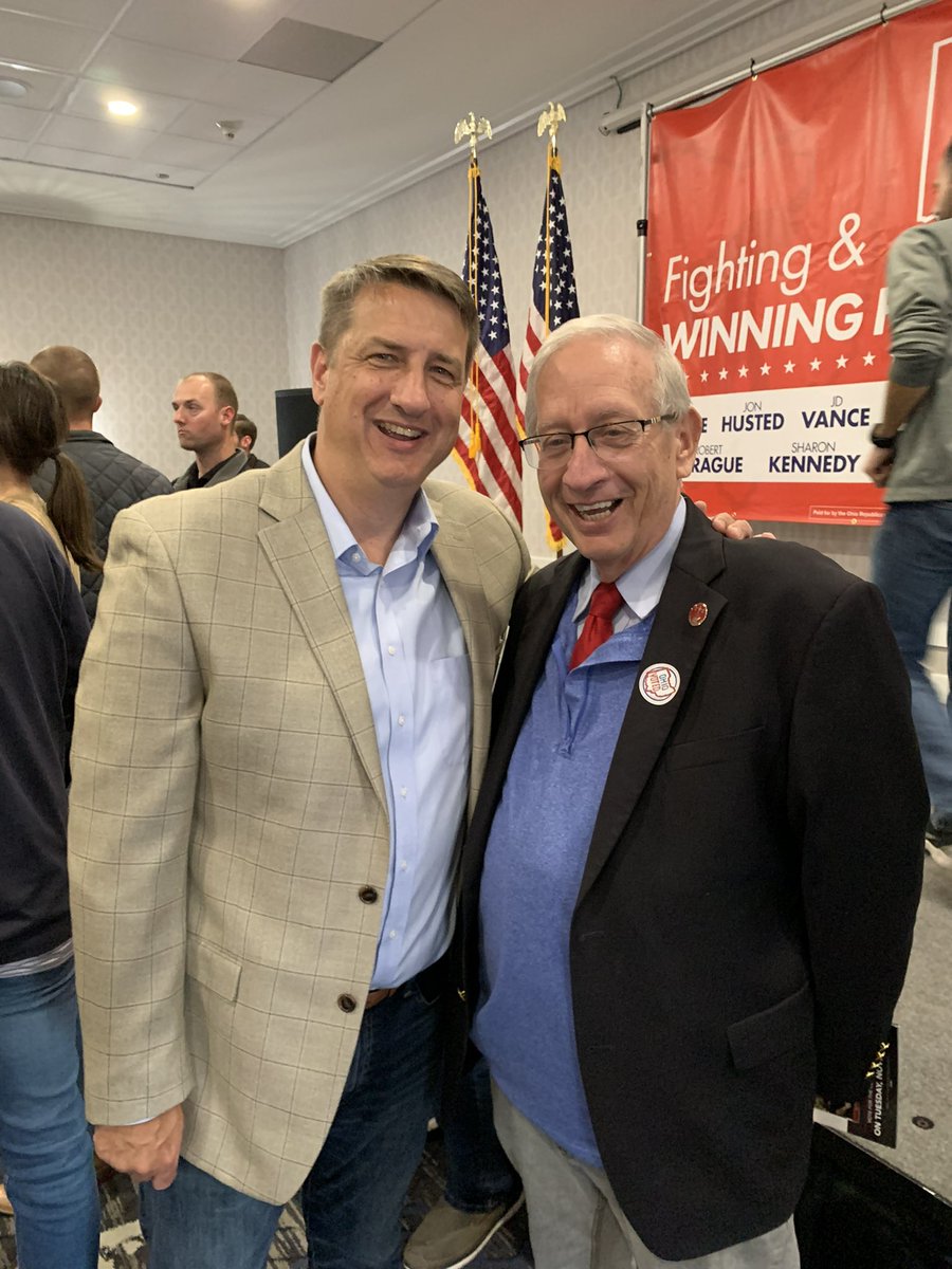 ChrisMonzel's tweet photo. Great time at the Fighting and Winning for Ohio Rally in Sharonville this evening. Great seeing our statewide candidates and supporters. Remember to vote 🗳 November 8th! 🇺🇸@HamCoGOP @ohiogop @OhioHRA @sharonvilleohio @KennedyForOhio @DeWineHustedOH @JonHusted @JudgePatFischer https://t.co/s3MySaOp39