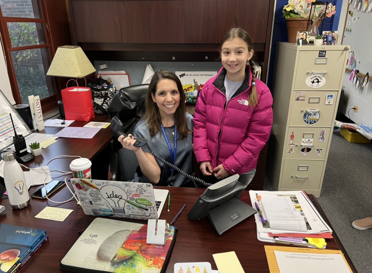 Congrats to our Proud Penguin of the Week! Not only does she help in her own 5th grade classroom, but she also helps a group of kindergarteners everyday. We are lucky to have her as a student leader at <a href="/109SouthPark/">South Park School</a>! #spway