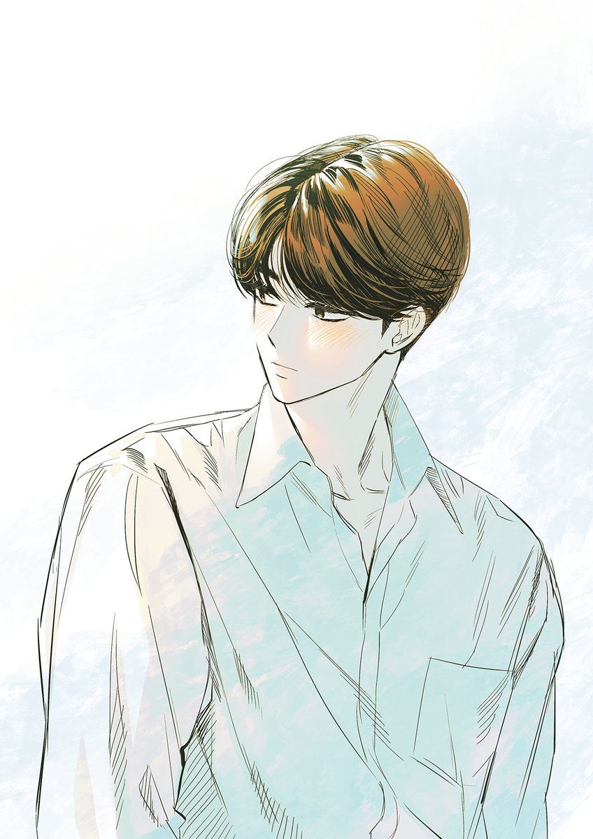 예전에 손풀기로 그렸던 도현이에요😊
가끔 도현이 머리 너무 단정해서 머리 헤집어놓고 싶어요