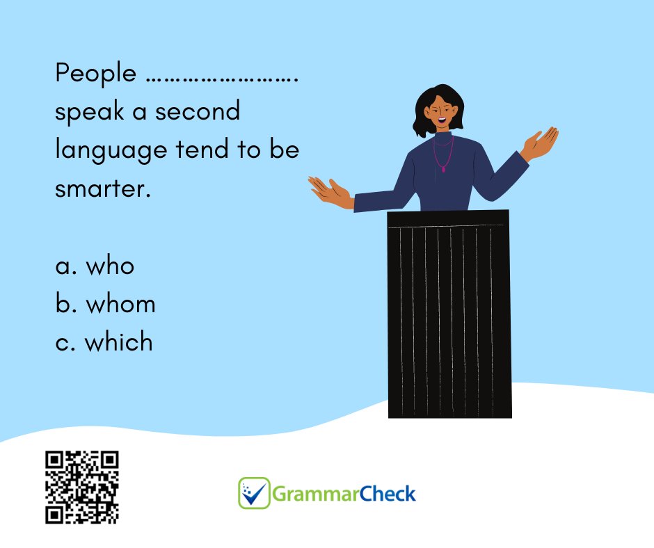 Which is the right answer?

#Englishgrammar #grammar #writing