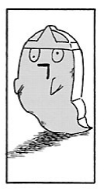 第5位 幽霊の消しゴム 立つ 