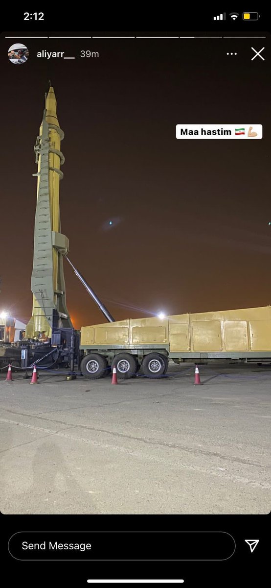 AliyarExposed's tweet photo. More pictures of Aliyar Mohseni next to Iran’s ballistic missiles. #مهسا_امینی https://t.co/zNPn64mT3y