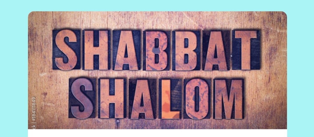 Wishing everyone a wonderful Shabbat! #ShabbatShalom