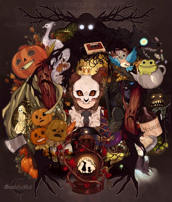  OVER THE GARDEN WALL "Welcome to the unknown, you're more lost than you realize" 1 5 0 each Closing Monday, 10/7 Human or Anthro characters All genders always welcome   Comment "CLAIM" for a slot   R/Ts are very appreciated  