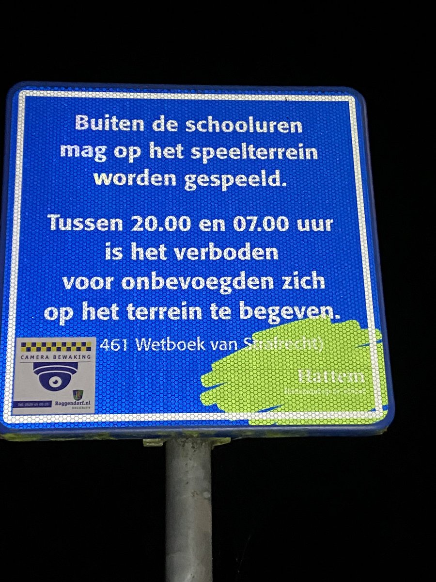 Vanavond op met onze BOA’s <a href="/BOAHattem/">Handhaving Hattem</a>. Er viel (gelukkig) weinig te handhaven 🤩 Één waarschuwing aan jeugdigen die rondhingen op een schoolplein. En een fijn bezoekje aan de jongerenwerkers in het jeugdhonk! 👇👇