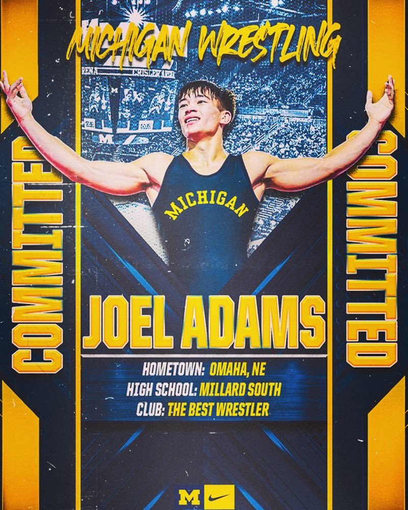 I am very excited to announce that I will be furthering my academic and athletic career at the University of Michigan! I’m so excited for the future and what’s to come.  This is only just the beginning! GO BLUE〽️🔵