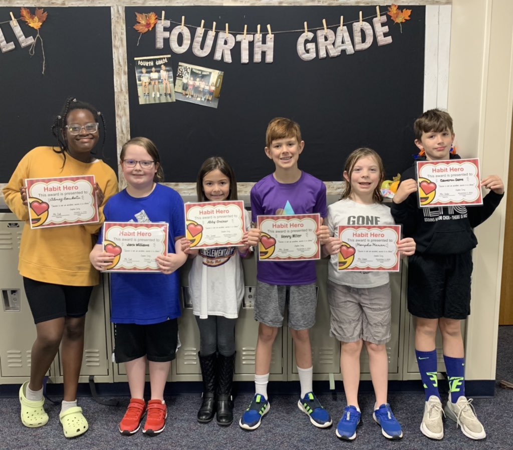 Love these Habit Heroes making the world a better place! 🐾❤️🐾 <a href="/EddinsElem/">Eddins Elementary</a> <a href="/vcook4/">Vicky Cook</a> <a href="/PoppyStokes3/">Poppy Stokes</a>