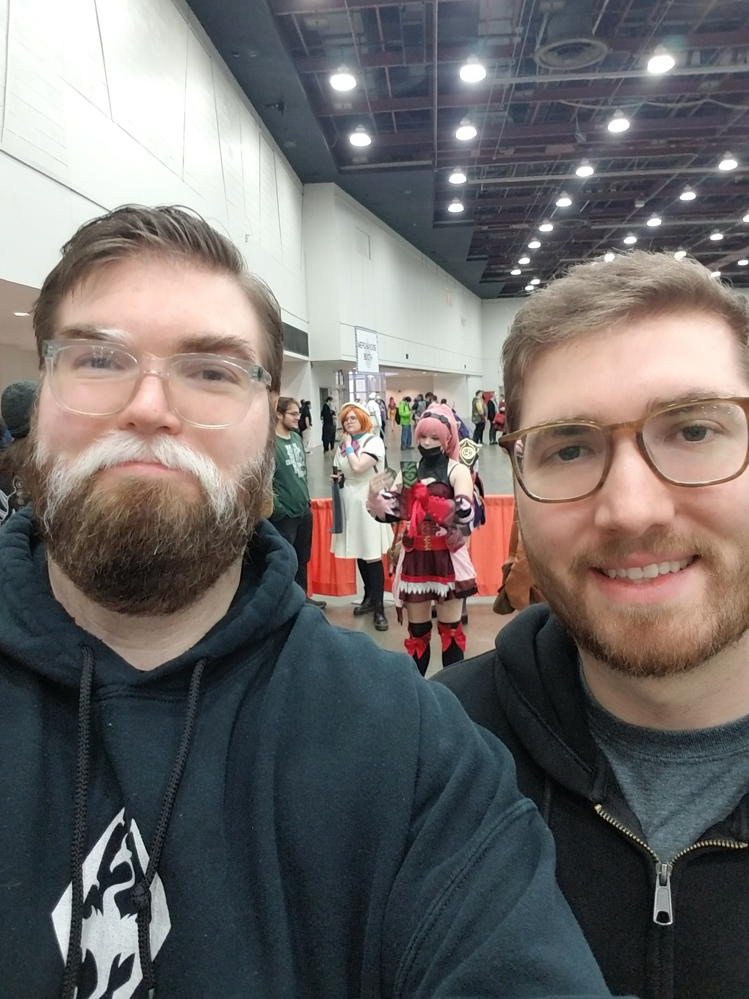 Jim Brown on Twitter "My bro and I wanderin around Youmacon (anime
