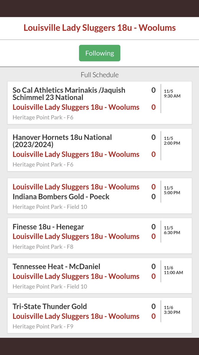 Makenna Roush (@roushmakenna) on Twitter photo Looking forward to this weekend with my team! Here is our schedule… <a href="/TransySoftball/">Transylvania Softball</a> <a href="/CentreCSoftball/">Centre Softball</a> <a href="/TMU_Softball/">Thomas More University Softball</a> <a href="/RacersSoftball/">Murray State Softball</a> <a href="/SEMOsoftball/">SEMO Softball</a> <a href="/AUMWarhawksSB/">🥎AUM Softball</a> <a href="/SluggersWoolums/">Louisville Lady Sluggers - Woolums 18U</a> Looking forward to this weekend with my team! Here is our schedule… <a href="/TransySoftball/">Transylvania Softball</a> <a href="/CentreCSoftball/">Centre Softball</a> <a href="/TMU_Softball/">Thomas More University Softball</a> <a href="/RacersSoftball/">Murray State Softball</a> <a href="/SEMOsoftball/">SEMO Softball</a> <a href="/AUMWarhawksSB/">🥎AUM Softball</a> <a href="/SluggersWoolums/">Louisville Lady Sluggers - Woolums 18U</a>