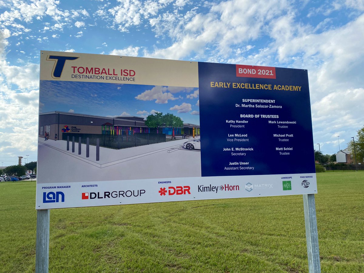 Tomball ISD (@tomballisd) on Twitter photo Celebrating growth in <a href="/TomballISD/">Tomball ISD</a>!
Groundbreaking of our new Pre-K Center, Early Excellence Academy off Keefer Rd., will be the future home to our youngest learners.
Thanks again to our supportive School Board and community for the passing of Bond 2021! #DestinationExcellence Celebrating growth in <a href="/TomballISD/">Tomball ISD</a>!
Groundbreaking of our new Pre-K Center, Early Excellence Academy off Keefer Rd., will be the future home to our youngest learners.
Thanks again to our supportive School Board and community for the passing of Bond 2021! #DestinationExcellence