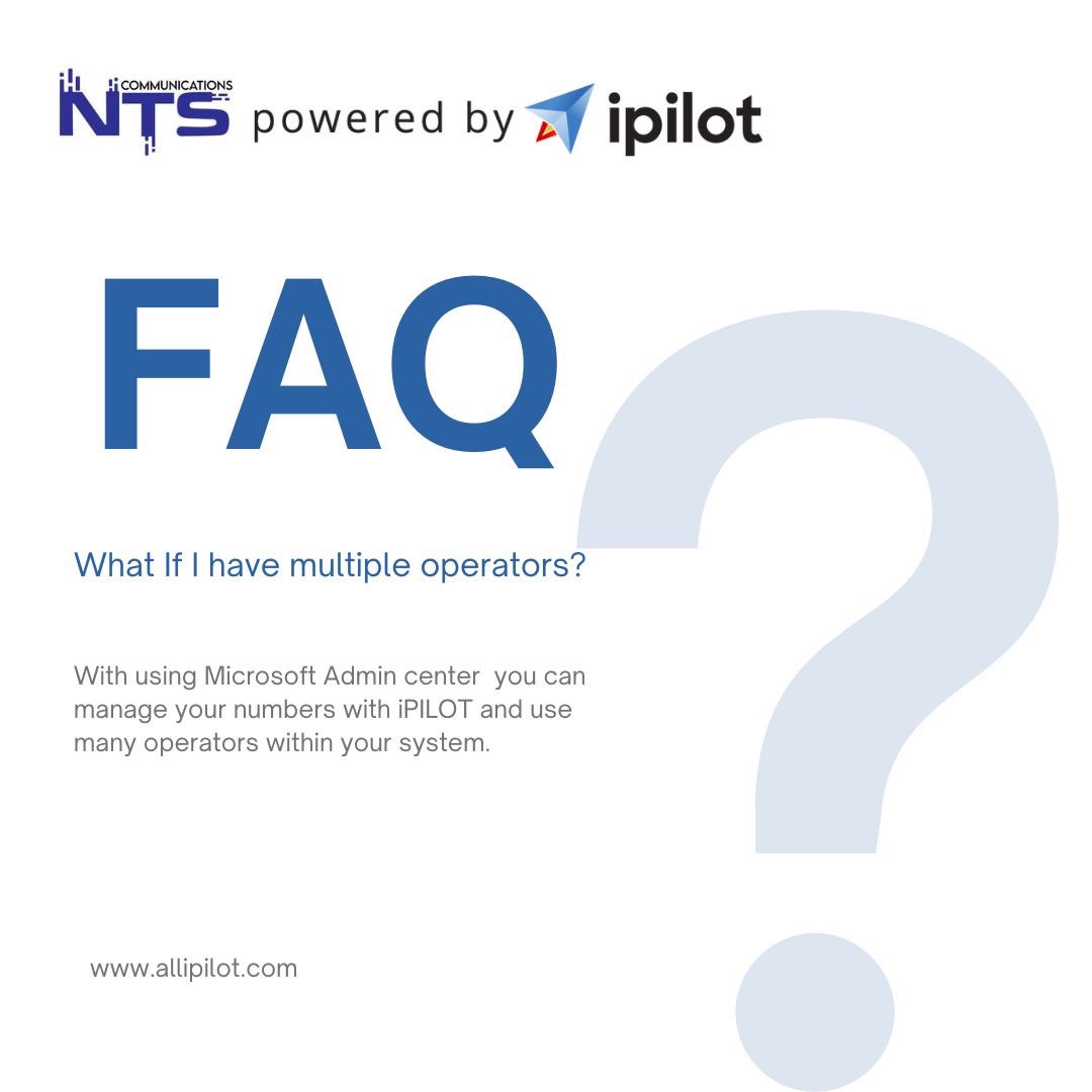 NTSCOMINC's tweet photo. We have made it through the first week of November! 

Let's end it on a great note with our FAQ Friday. 

Find out if you can use multiple operators within iPILOT below. 

https://t.co/bcIyIjZp3F

#NTSCOM #iPILOT #FAQ #FAQFriday #Allipilot #Newsfriday #FridayFunFacts #FunFacts https://t.co/sYTYeABztr