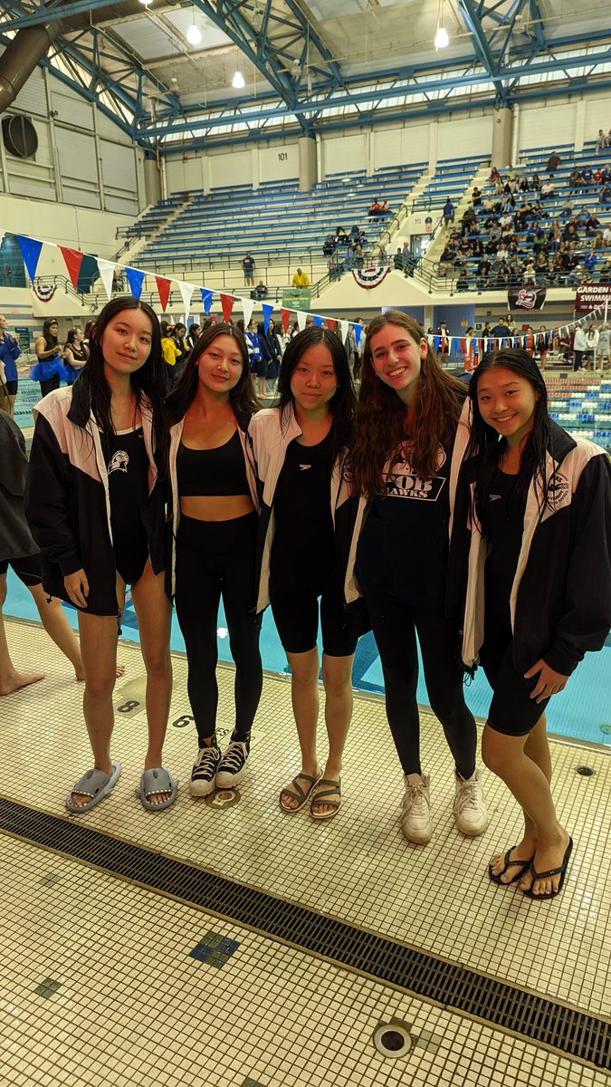 PobSwimDive's tweet photo. Senior walk time at County Prelims!!!

We ❤️❤️❤️❤️❤️ these ladies!! https://t.co/yagD9Yy7YC