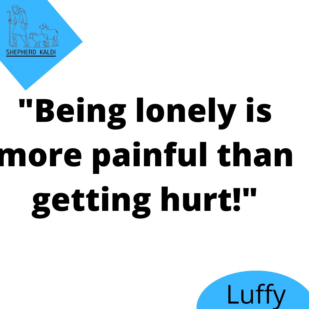 shepherd_kaldi's tweet photo. " Being lonely is more painful than getting hurt!"
Luffy

 #marveledit #anime #marvel #love #naruto #narutouzumaki #manga #mangaka #mangá #onepiece #onepiecefan #onepieceanime #ONEPIECEFILMRED #onepiecememes #onepiecefans #onepieceindonesia #luffy #luffyxnami #luffyedit https://t.co/Au6GNAXaxQ