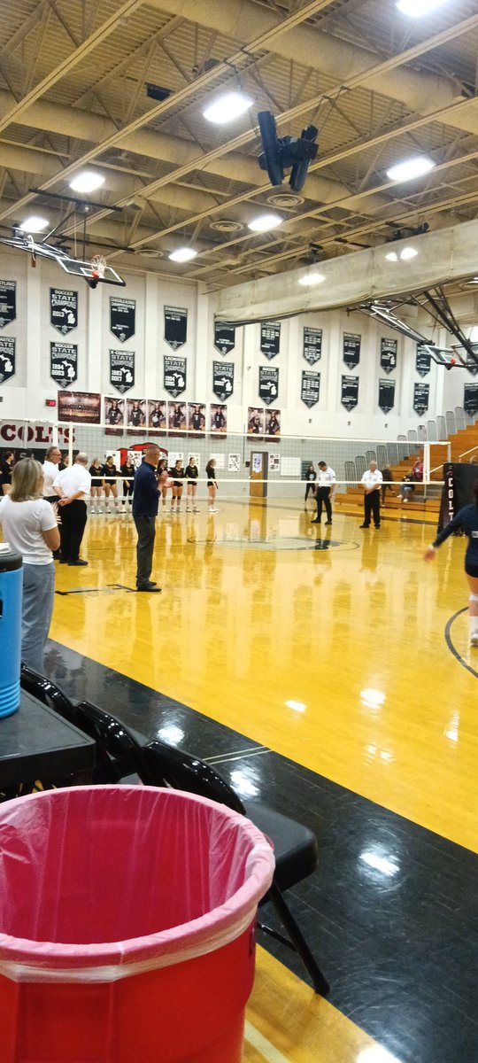 Stoney Creek AD (@stoneycreek_ad) on Twitter photo Tonight's view from the office:
<a href="/stoneycreekvbal/">SCHS Volleyball</a> at Troy High School against <a href="/AHSHighlanders/">Adams High</a> for a district championship. Tonight's view from the office:
<a href="/stoneycreekvbal/">SCHS Volleyball</a> at Troy High School against <a href="/AHSHighlanders/">Adams High</a> for a district championship.