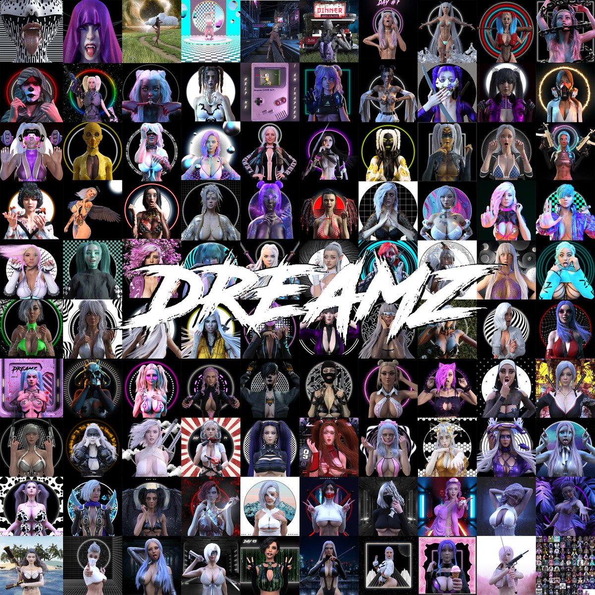 DREAMZ NFT GIVEAWAY 

WE MADE IT TO 150 MEMBERS IN OUR DISCORD SO I WILL BE GIVING AWAY AN NFT FROM MY 100 DAYS OF NFTS V2 COLLECTION MAKE SURE TO JOIN! 

HOW TO ENTER: 

TAG FRIENDS 
LIKE/RETWEET
JOIN DISCORD 

WINNER WILL BE ANNOUNCED IN 24 HOURS! 

discord.gg/Xs7btbde